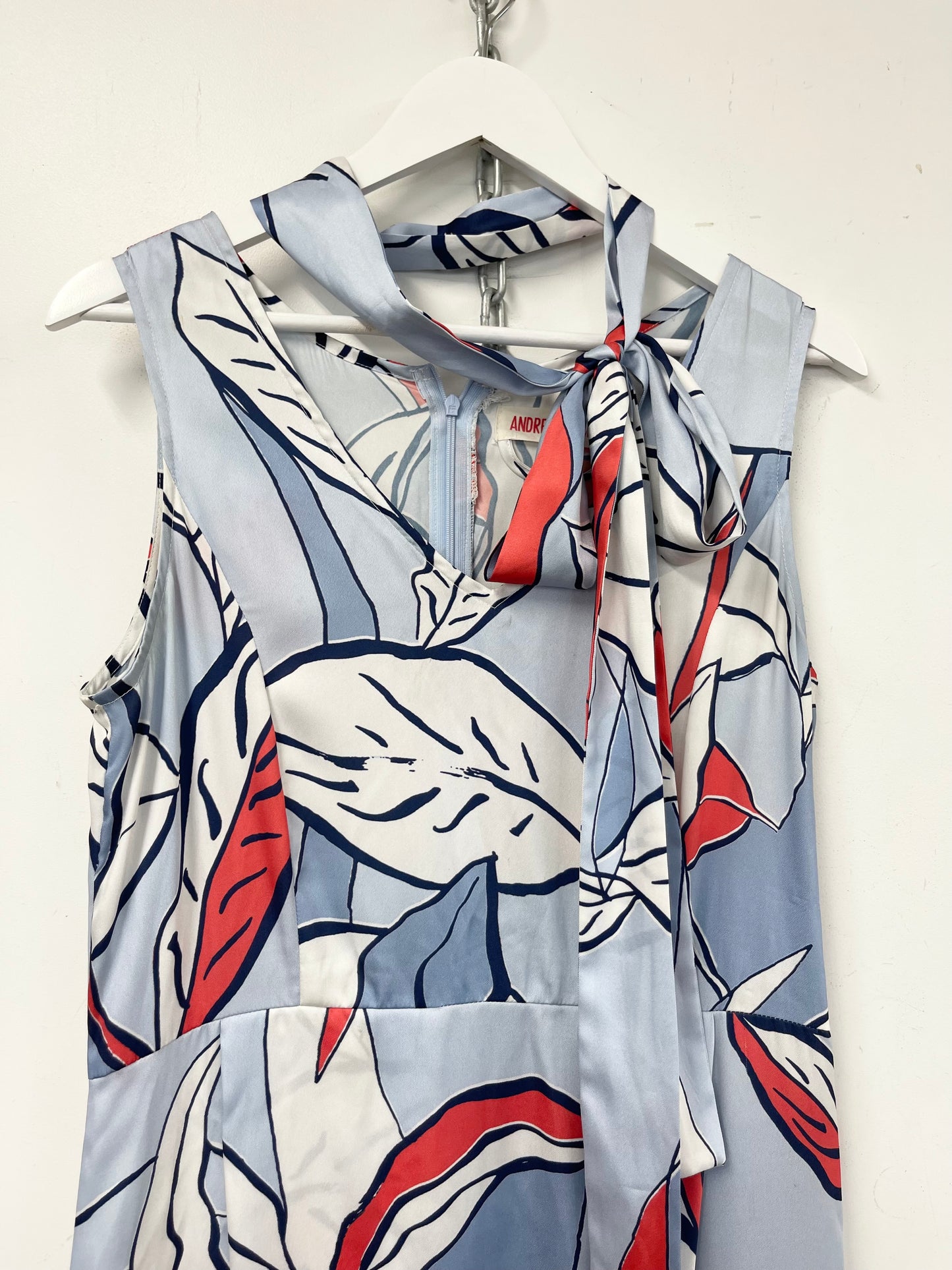 ANDREA MOORE| Abstract Print Dress