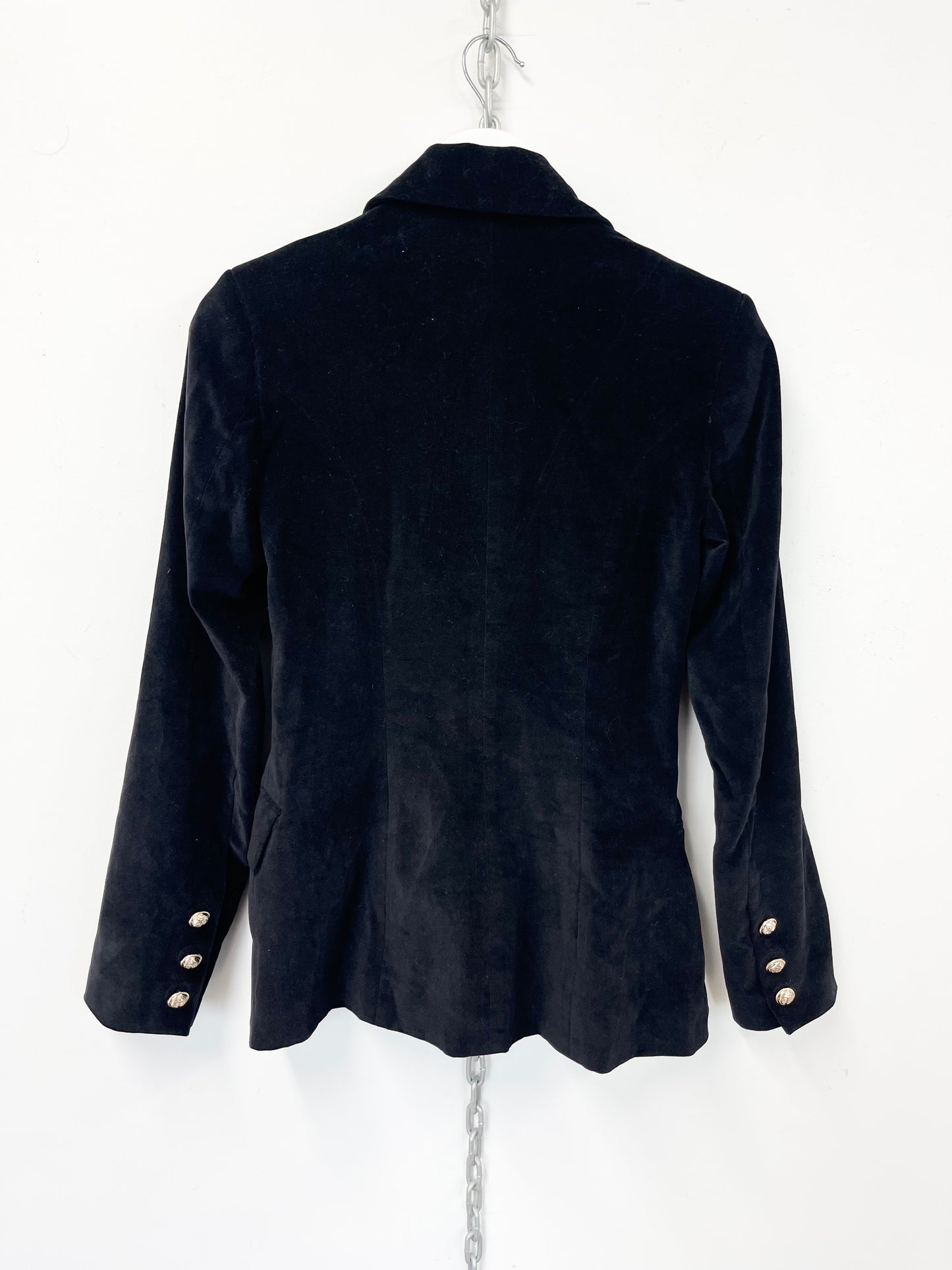 RUBY | Black Velvet Blazer