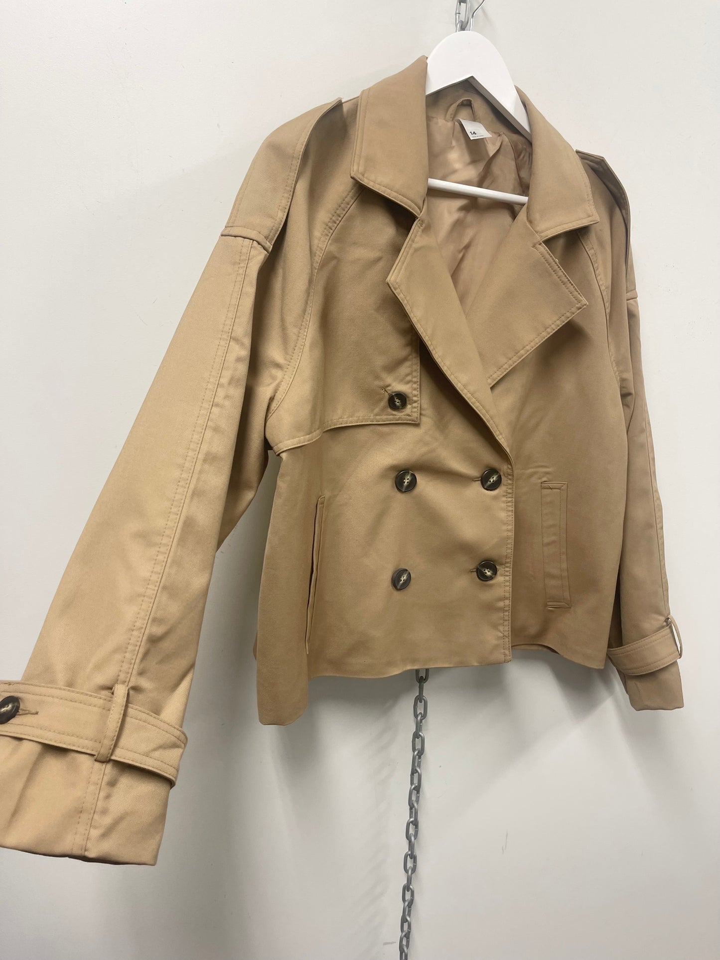 KMART  | Crop Trench Coat