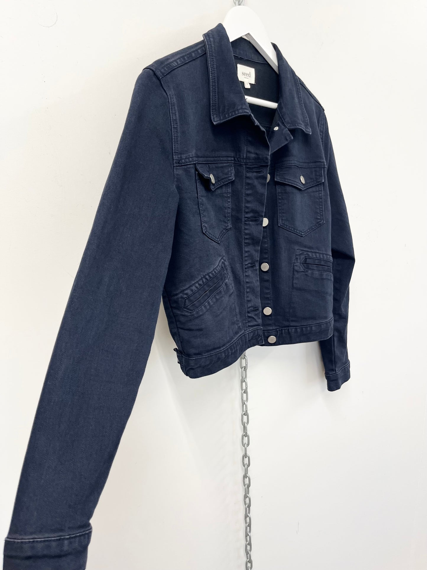 SEED | Dark Blue Denim Jacket