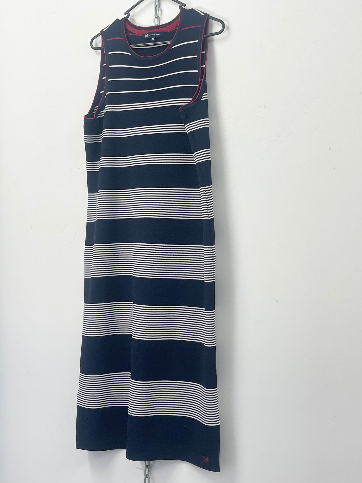 CREW CLOTHING| Hayley Stripe MIDI Dress