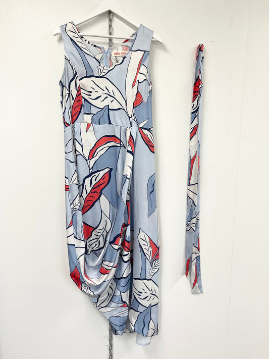 ANDREA MOORE| Abstract Print Dress