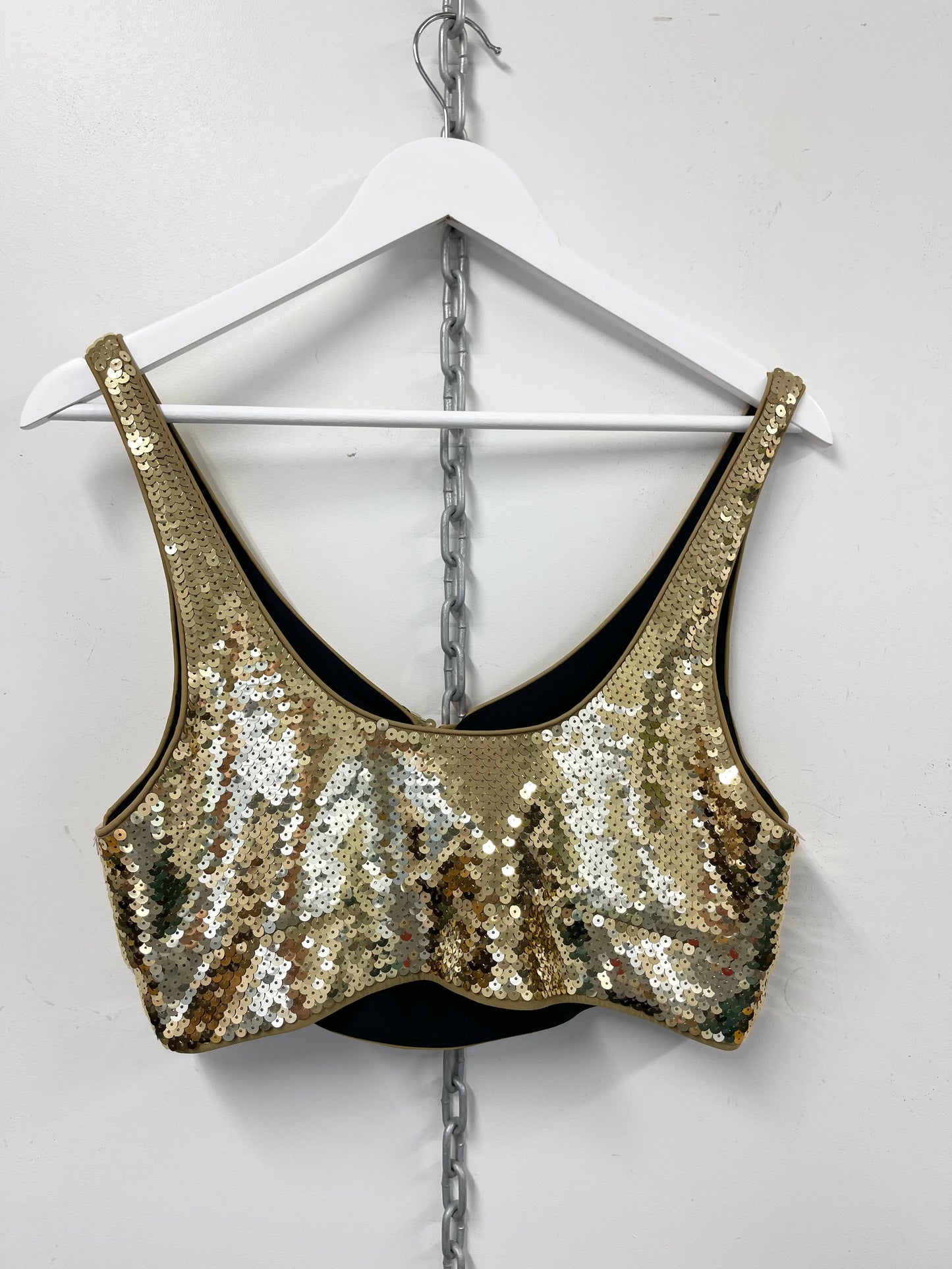 RABANNE H&M | Sequin Bra Top