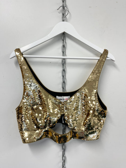 RABANNE H&M | Sequin Bra Top